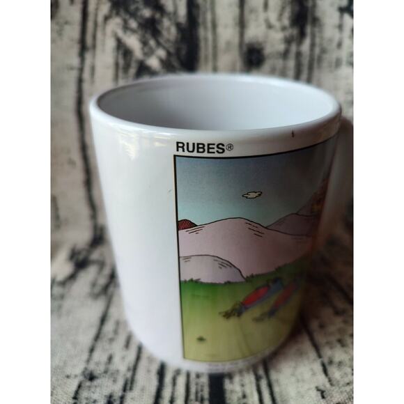 Vintage Rubes 2002 cat funny novelty mug - Picture 3 of 10